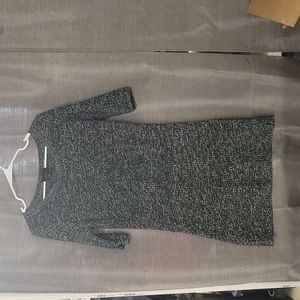 Lumiere women's quarter sleeve knitted sweater dress size M